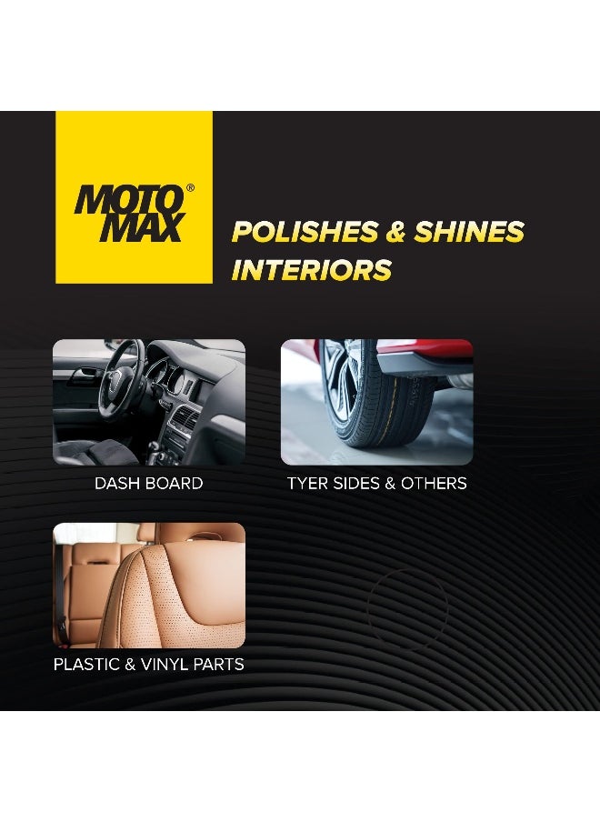 Motomax Motomax Dashboard Polish 100 ml With Cleaners & Silicone  - Image 3