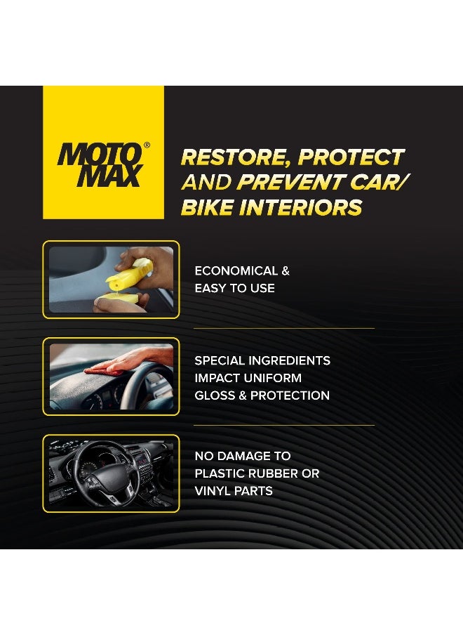 Motomax Motomax Dashboard Polish 100 ml With Cleaners & Silicone  - Image 2