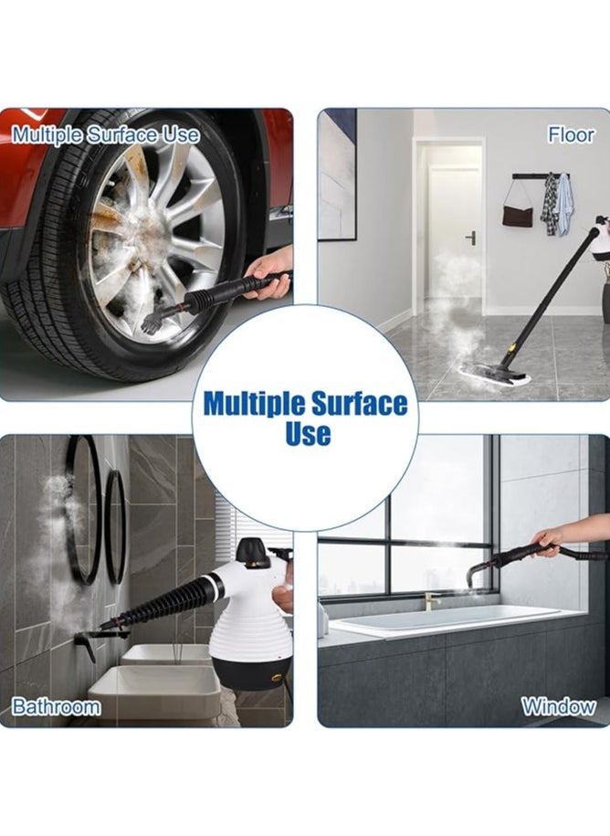 Denx High Pressure Steam Cleaner, Portable Mini Steam Cleaner For Kitchen And Home Multi-Color Yellow/Black/White - Image 5