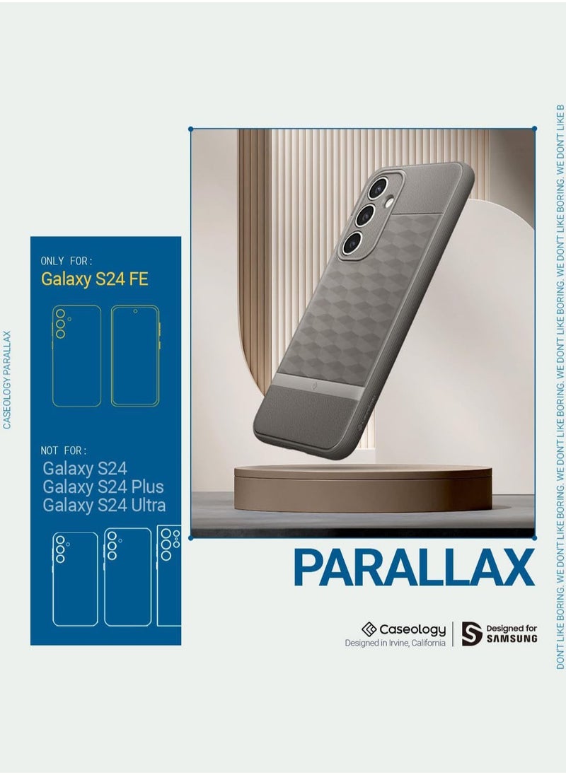 Parallax for Samsung Galaxy S24 FE Case Cover - Ash Gray