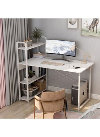 Home Office Computer Desk with Bookshelf Modern Simple Study Table 110x60cm - pzsku/Z8C6AE769234C49583422Z/45/_/1659348919/2559d6ed-7849-4cd6-9306-eee495995d6e