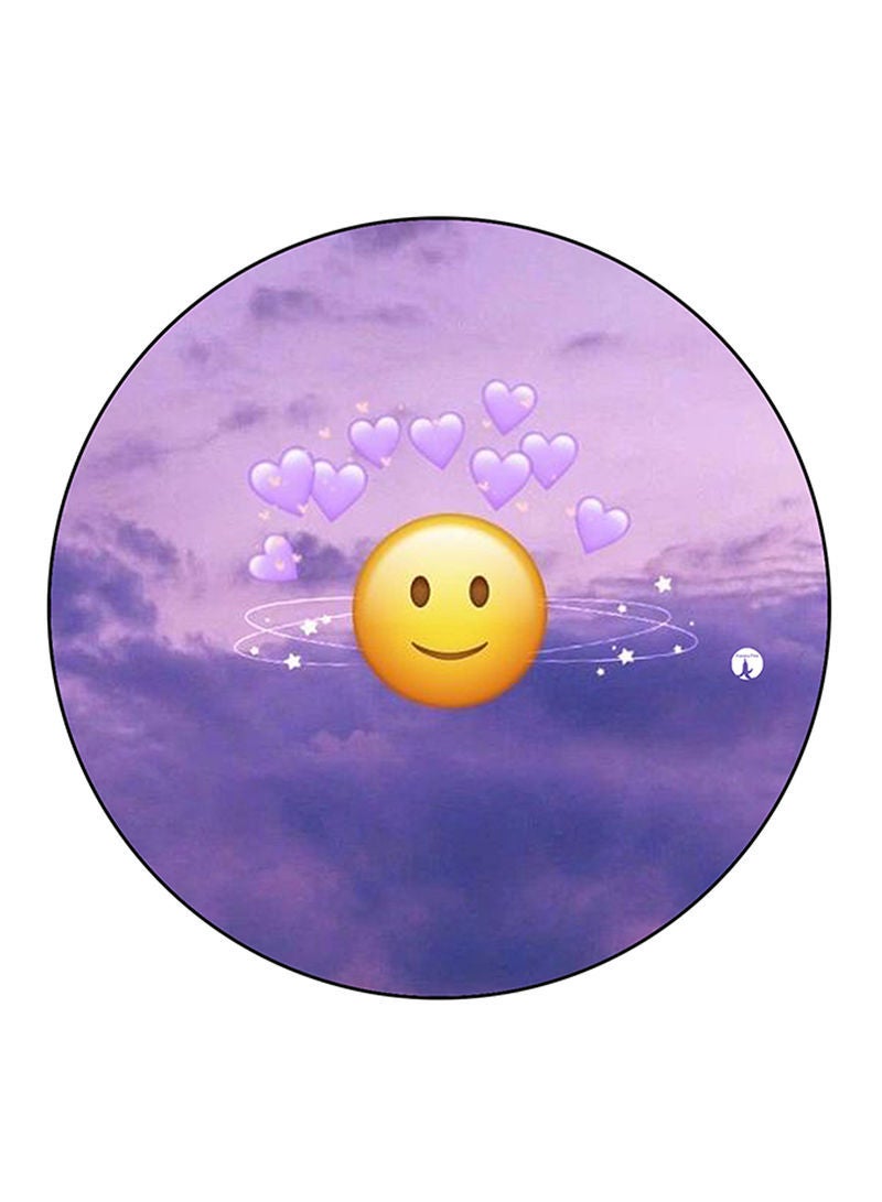 An Emoji Printed Mouse Pad Multicolour