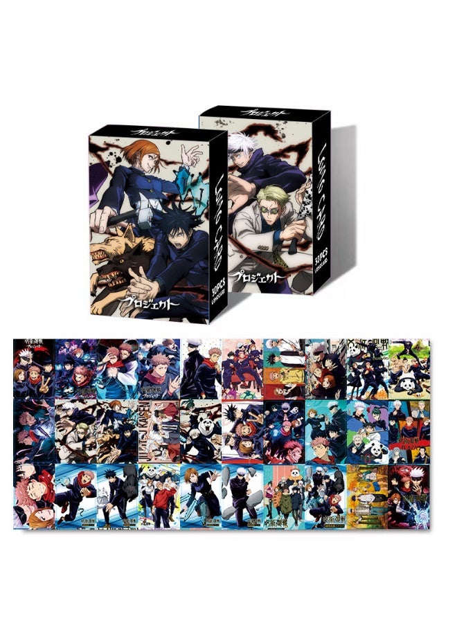 NIBEMINENT 30 Pcs Cartoon Jujutsu Kaisen Double-sided Lomo Cards Card For Fans Collection Gifts - Image 2