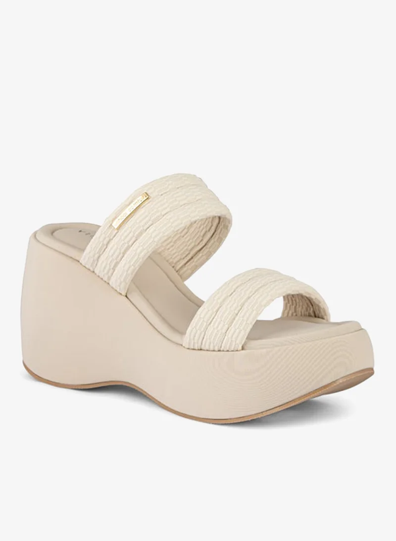 فينتشي النساء متعدد الأحزمة كعب عال إسفين الصنادل