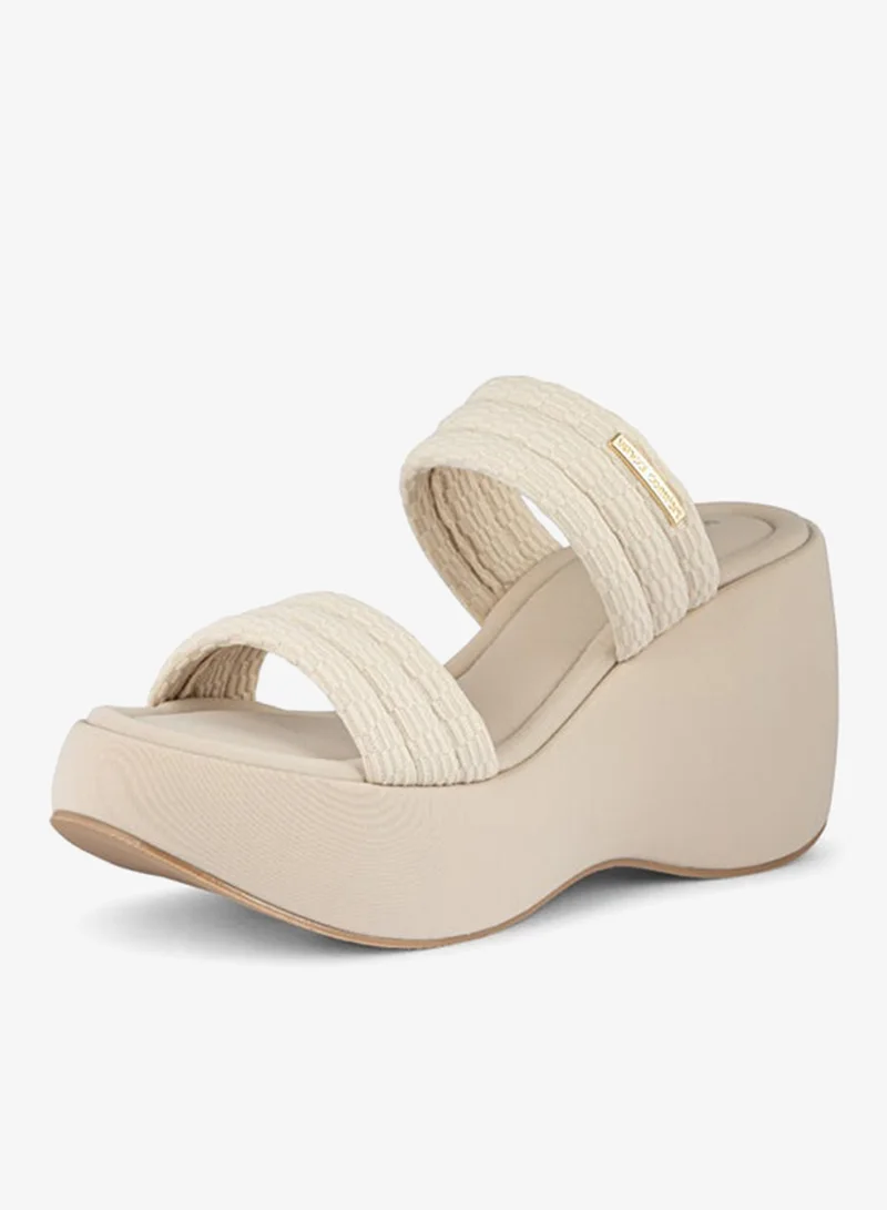 فينتشي النساء متعدد الأحزمة كعب عال إسفين الصنادل