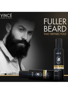 VINCE Beard Cream – Smooths Frizzy Beard, Soothes Itch, and Adds Shine with a Nourishing Blend of Natural Oils – Moisturizes and Promotes a Thicker, Fuller, Softer, and Healthier Beard – 80ml  - Image 2