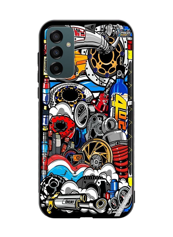 VR CREATIVE Protective Case Cover For Samsung Galaxy F23 Jdm Digital Republic Design Multicolour - Image 1