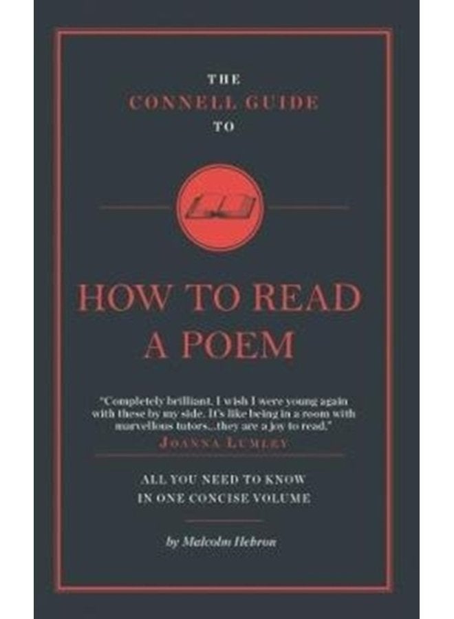 The Connell Guide to How to Read a Poem - Paperback