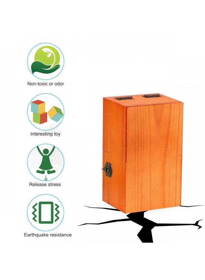 Calary Useless Box Turns Itself Off in Box Alone Machine Fully Assembled in Box (Brown) - Image 3