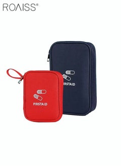roaiss 2 Pack Organizer Small Red Medical Bag  - Image 1
