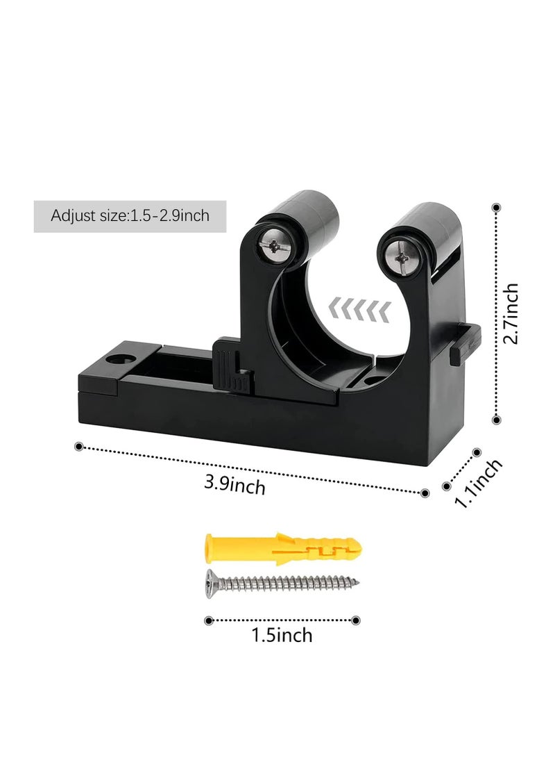 SOLARAE 2 Pcs Bike Wall Mount Storage for home, Adjustable Bicycle Clip Hook for Home,  Basement or Garages, Wall Race Save Space and Easy to Hold Exhibition, Cycling Hanger - Image 3