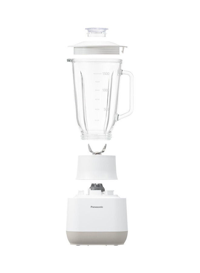 Panasonic Blender With 2 Speed 2 L 800 W MX-MG5421CTZ White/Beige - Image 2