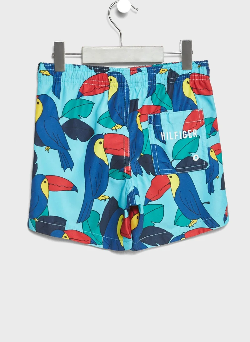 TOMMY HILFIGER Little Printed Swim Shorts