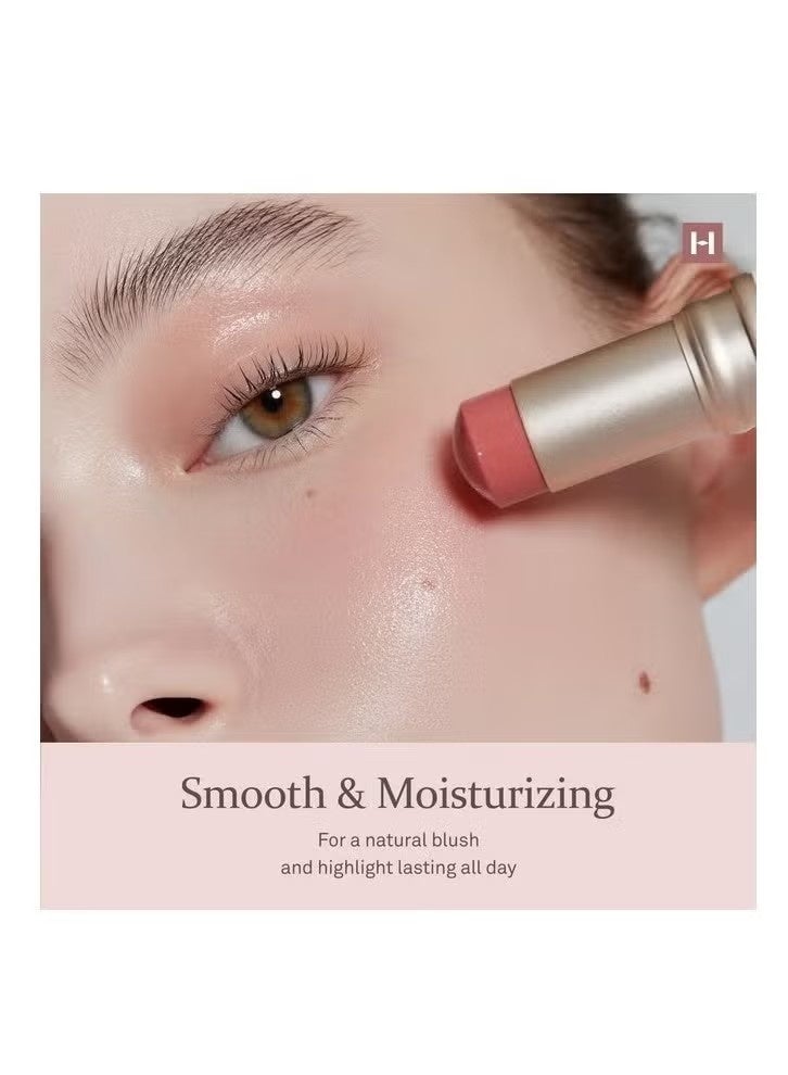 هينس البعد الحقيقي إشعاع بلسم 10G الطبيعي لامع الوجه تسليط الضوء عصا لامع بلسم كوري الاحمراء لون شفاف لون الجلد رقيق نسيج التركيب، عصا ماكياج متعددة (1، غرفة العطاء، Tp003) - Image 4