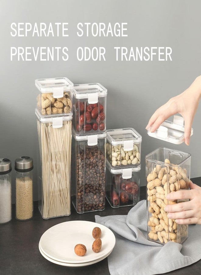 wutup Airtight Food Storage Containers with Lids, Meal Prep Containers，Leak-proof and Stackable for Space-saving Storage, Ideal for Grains/Flour/Sugar,Best for Kitchen & Pantry - Image 5
