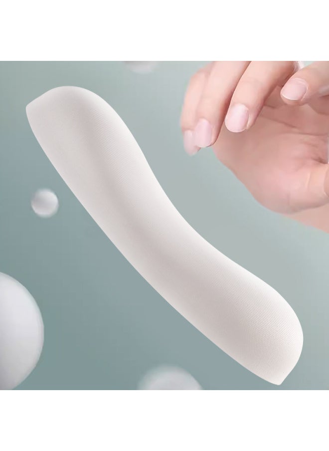 Generic - Chat Bubble Silicone Wrist Mouse Pad Keyboard Hand Bracket Wrist Pad White Women-Pattern:Do Not Bend Or Press Hard - Image 1