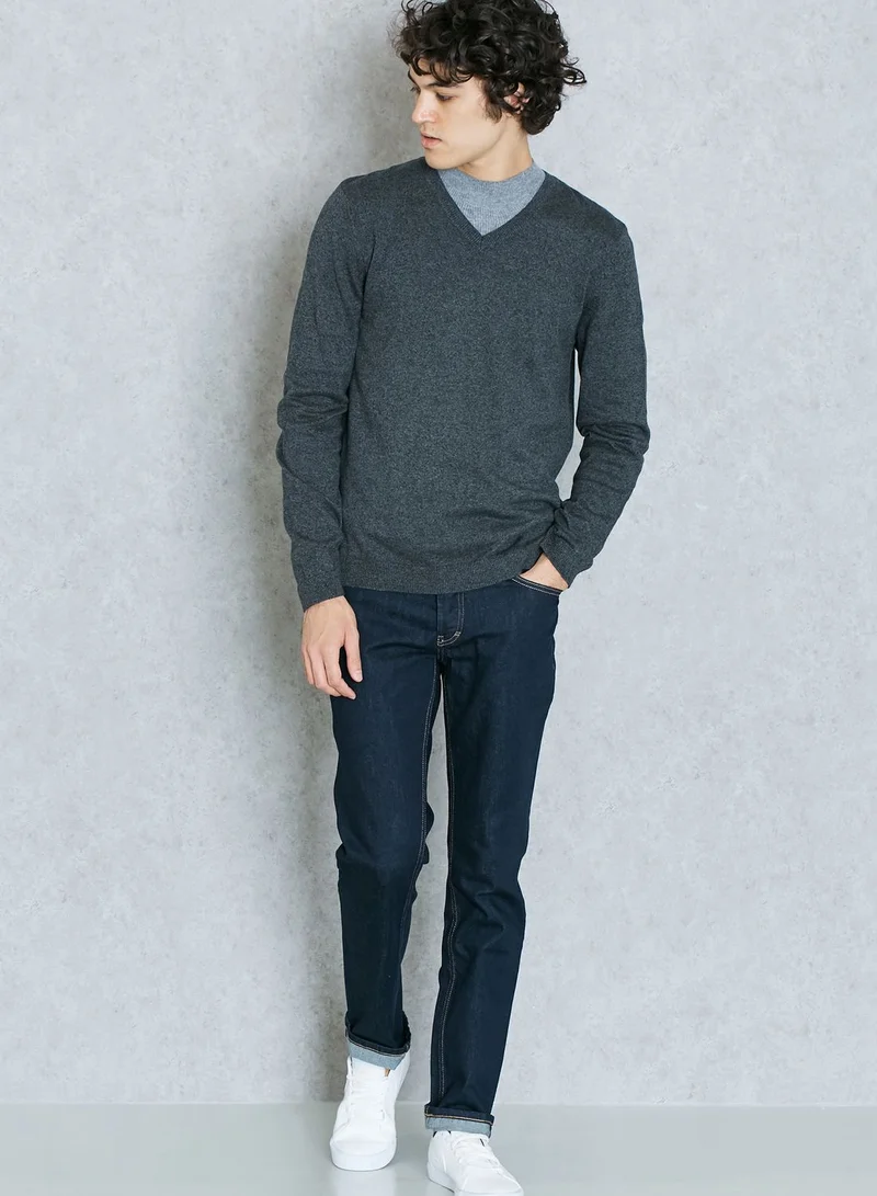 TOPMAN Basic Knit Sweater