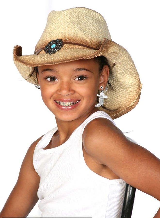 Modpide Rhinestone Western Boots Clip on Earrings Necklace Jewelry Set Cowgirl Cowboy Enamel Hat Earrings (white boots) - Image 3