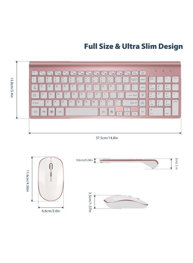EBMINI New Wireless Keyboard Mouse Office Esports Set - Image 2