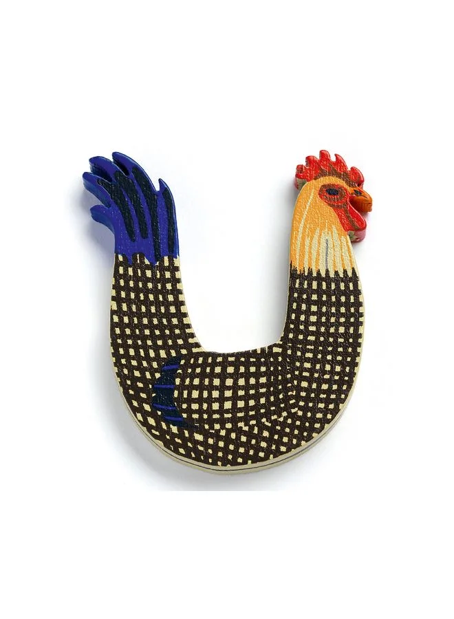 DJECO U - Animals Door Letter