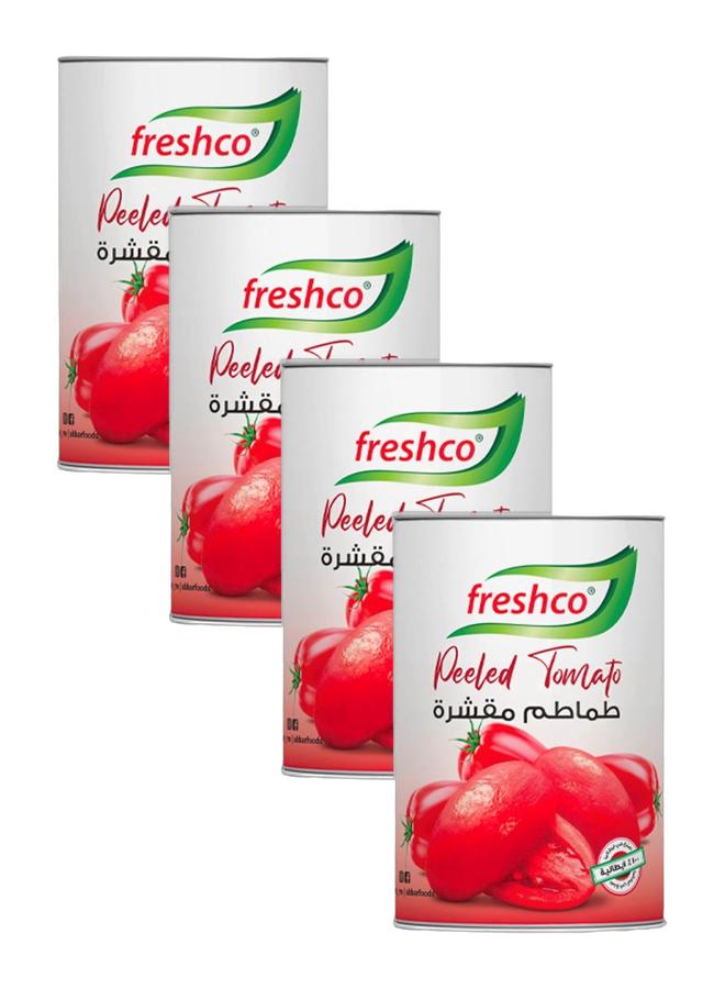 FRESHCO Peeled Tomato, 400g, Bundle of 4 - Image 1