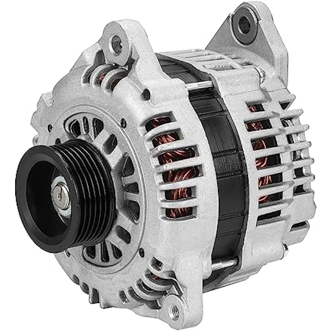 ILONPA NEW Alternator Replacement Compatible with Infiniti QX4 Nissan Pathfinder 2001 2002 3.5L Replace 334-1435 AHI0111 400-44049 13900 - Image 1