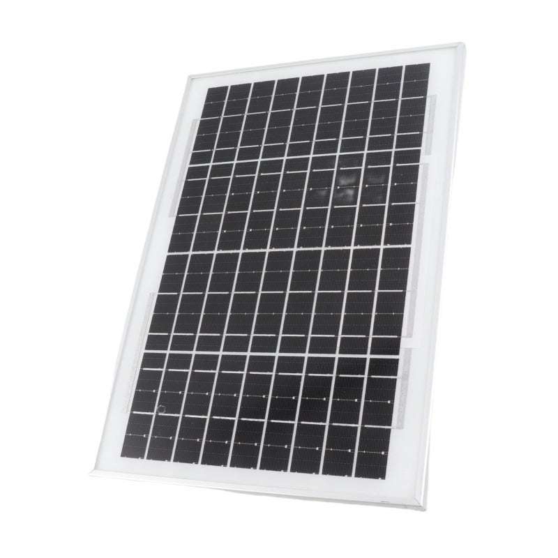 10W Monocrystalline Solar Panel: IP65 Waterproof - Pre Drilled Holes Portable Solar Panel for Outdoor Camping Off Grid Use - Image 4
