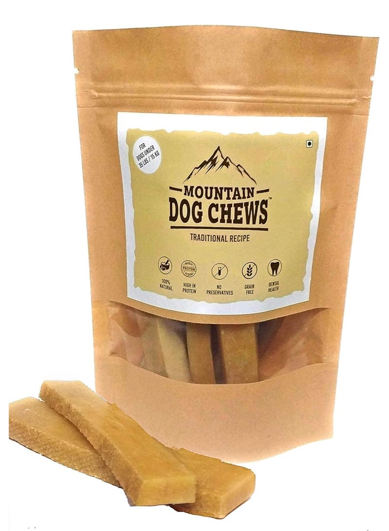 chewers Mountain Dog Chew, 100% Natural Himalayan Yak Milk Bone, Healthy & Vegetarian Treat for Small Dogs, 150 GMS - Image 1