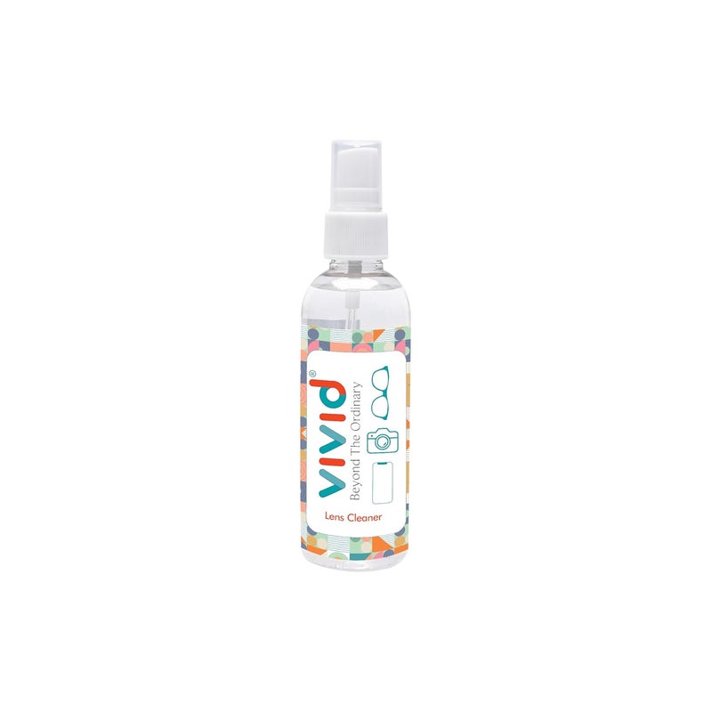 Vivid Spectacle Glasses Cleaning Spray Solution – 100ml | Perfect Specs Cleaner for Eyeglasses, Sunglasses, Camera Lenses & Binoculars - Image 1