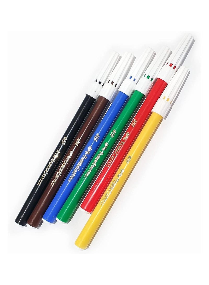 FABER-CASTELL طقم أدوات تلوين مكون من 31 قطعة بألوان متعددة - Image 4
