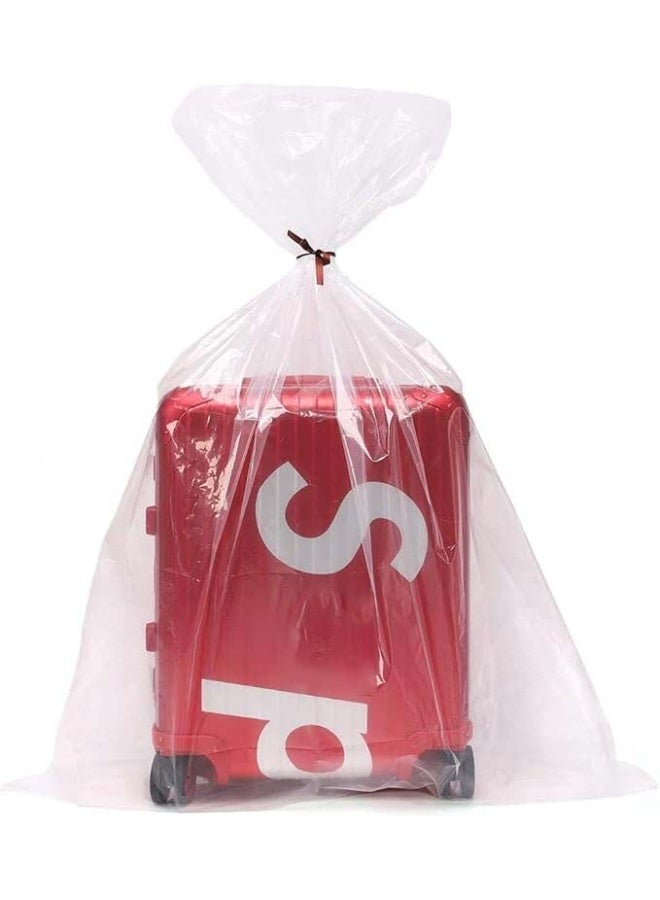 Extra Large 80x110cm Clear Plastic Storage Bags for Luggage, Furniture, Comforters, Blankets, Clothes, Toys, Dustproof, 5 Pack - Image 1