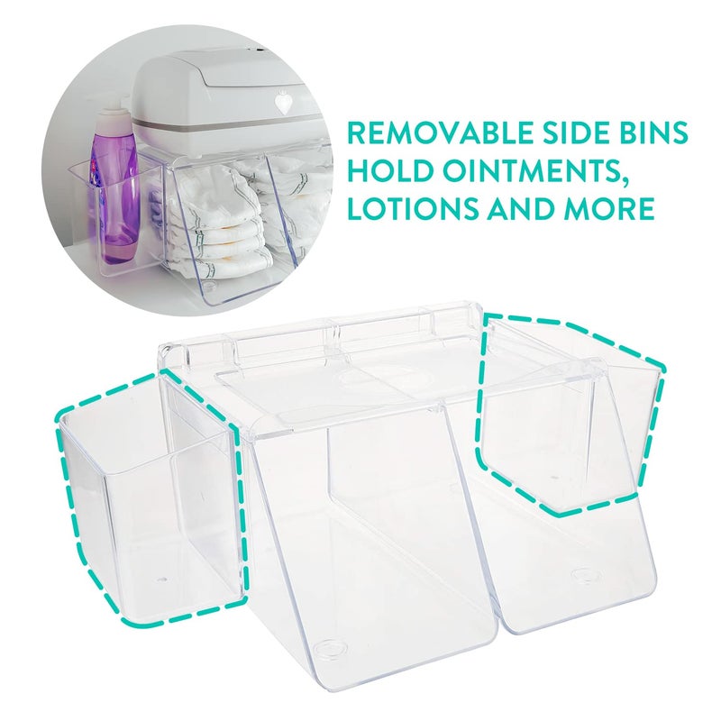 Prince Lionheart Dresser Top Diaper Depot Baby Wipes Warmer Diaper Depot Nursery Essencial Baby Registry - Image 4