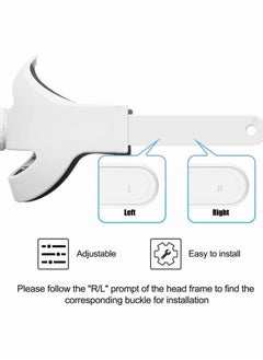 Y&D VR Headband for Oculus Quest 2 Elite with Cushion Replacement Enhances Support and Reduces Head Pressure in VR, Virtual Reality Headset Accessory  - Image 2