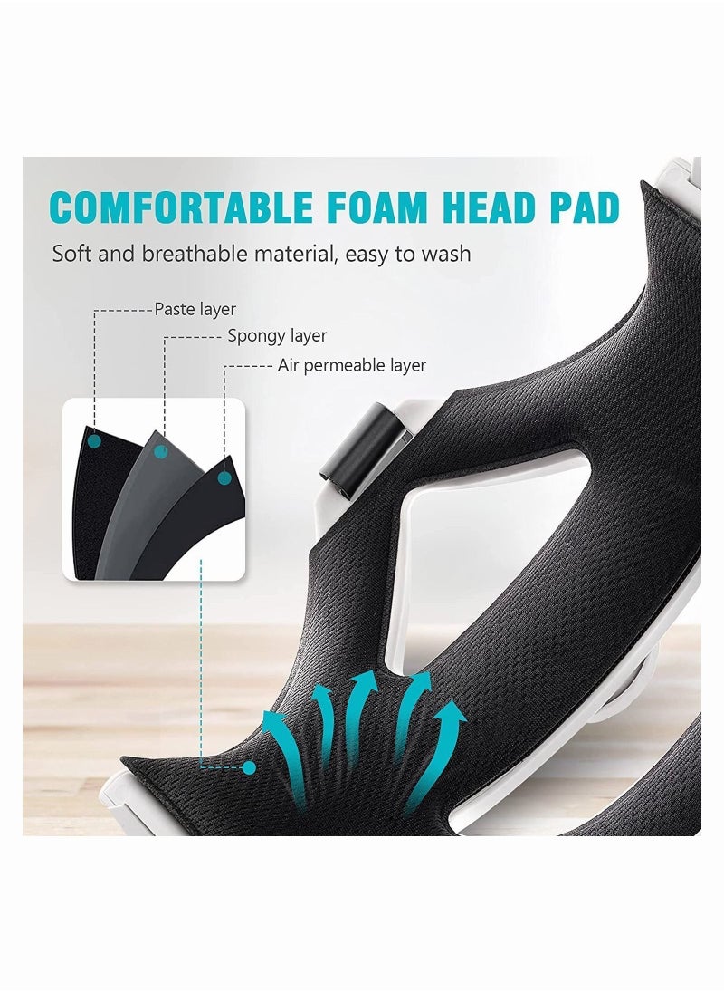 Y&D - VR Headband for Oculus Quest 2 Elite with Cushion Replacement Enhances Support and Reduces Head Pressure in VR, Virtual Reality Headset Accessory - Image 1