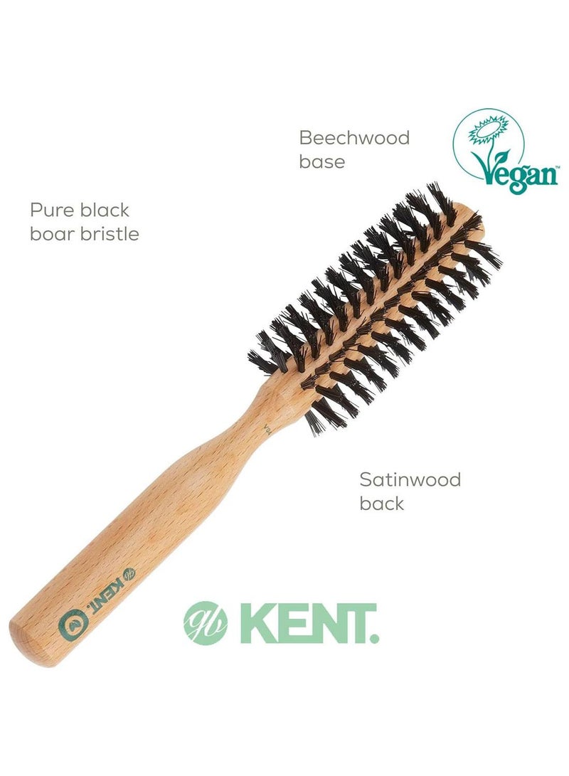 KENT V04 Vegan Bristle Round Brush - 45mm Eco-Friendly Blow Dry Brush for Volume, Curl and Smooth Styling - Cruelty-Free - Image 5