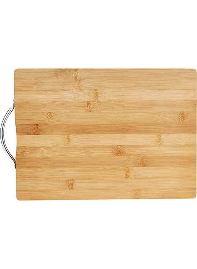 إي سي في في لوح تقطيع من الخيزران للمطبخ والمنزل والاستخدام اليومي من الخيزران الطبيعي 36X26 سم - Image 3
