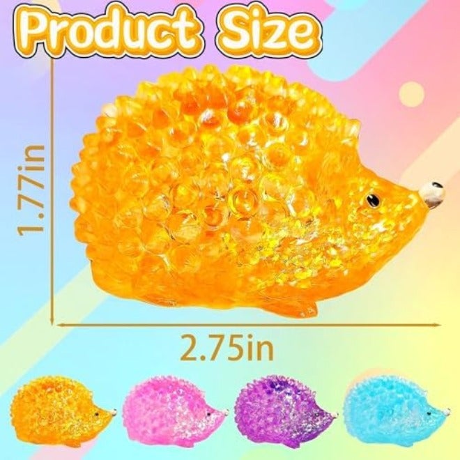 EVDERS 1Pcs Hedgehog Squishy Sugar Ball, Slow Rise Stress Relief Toy for Kids - Image 4