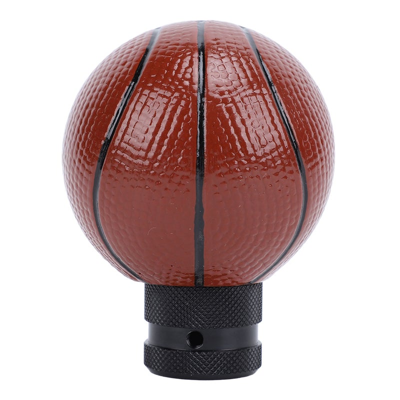 Basketball Gear Shift Knobs Resin Transmission Gear Stick Shifter Lever Head with Colored Paints for Most Manual Cars - Image 2