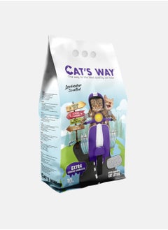 With lavender scent