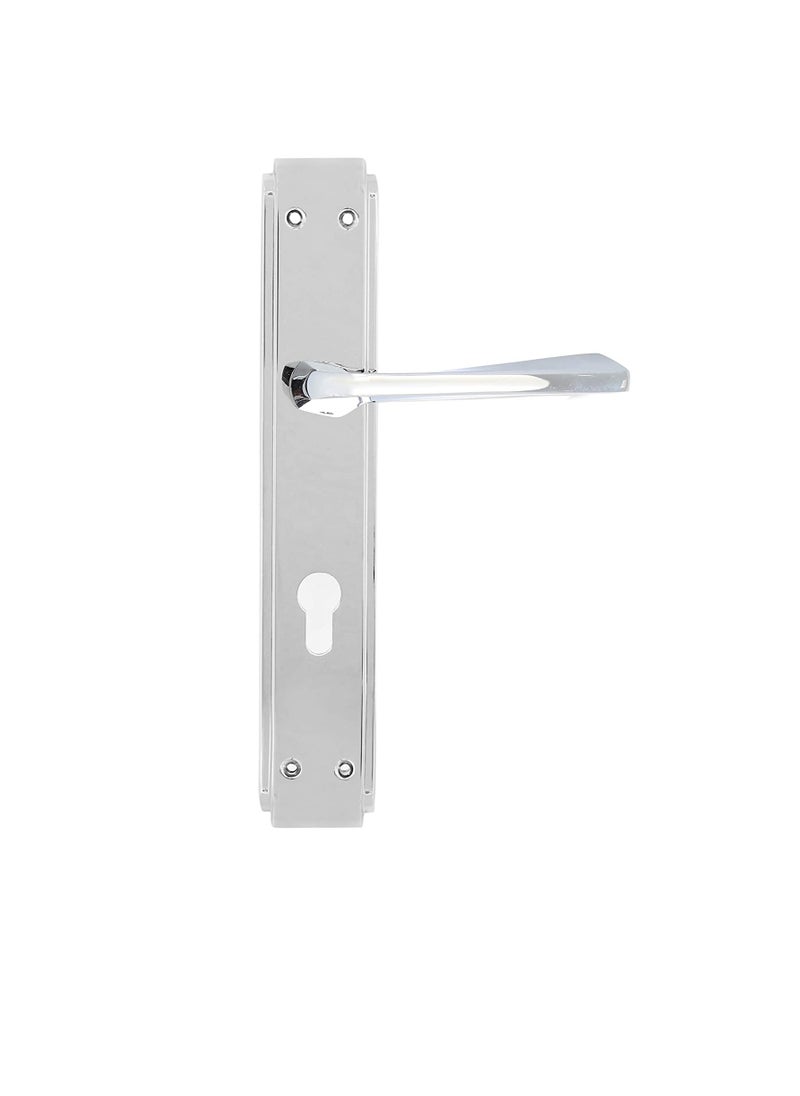 ROBUSTLINE Door Handle | Zinc Material | Silver Color | Robustline  - Image 1