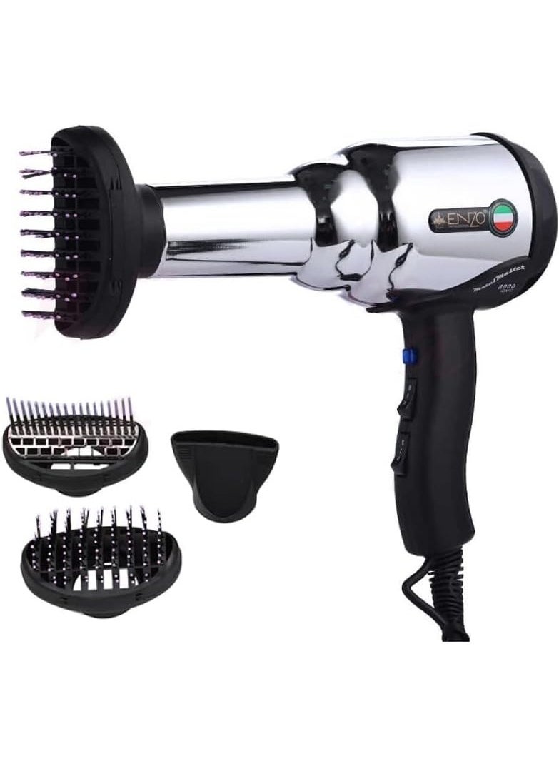 ENZO - Enzo EN-3001 Hair Dryer, 2 Speeds 8000W - Image 1