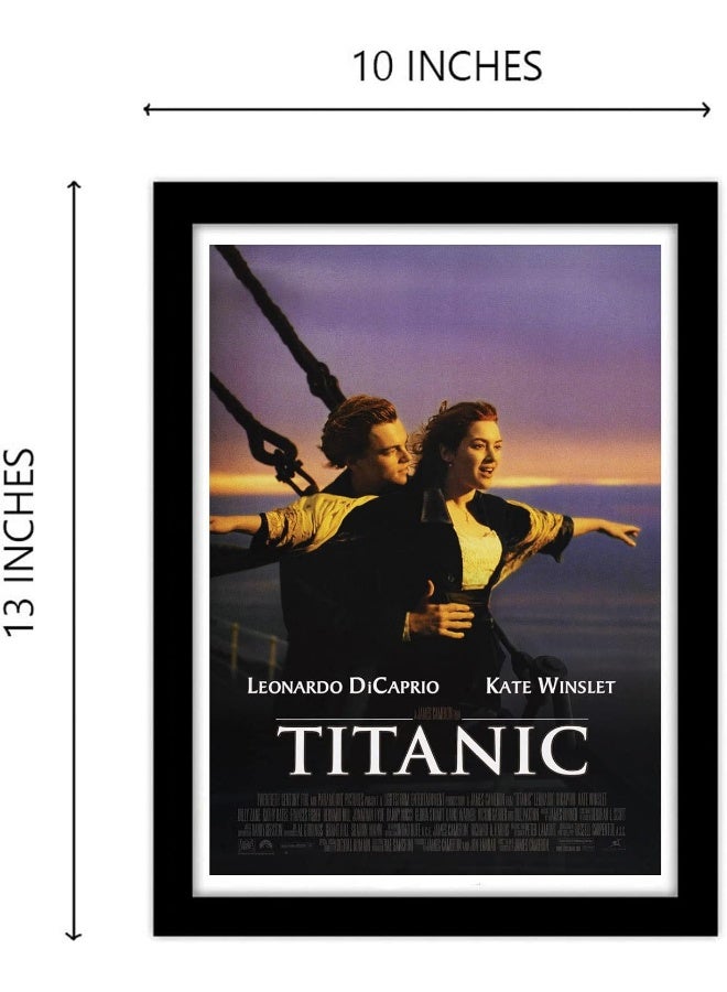GRAY WALL Good Hope Titanic Movie Framed Poster 10x13 Inch Wall Art - Image 5