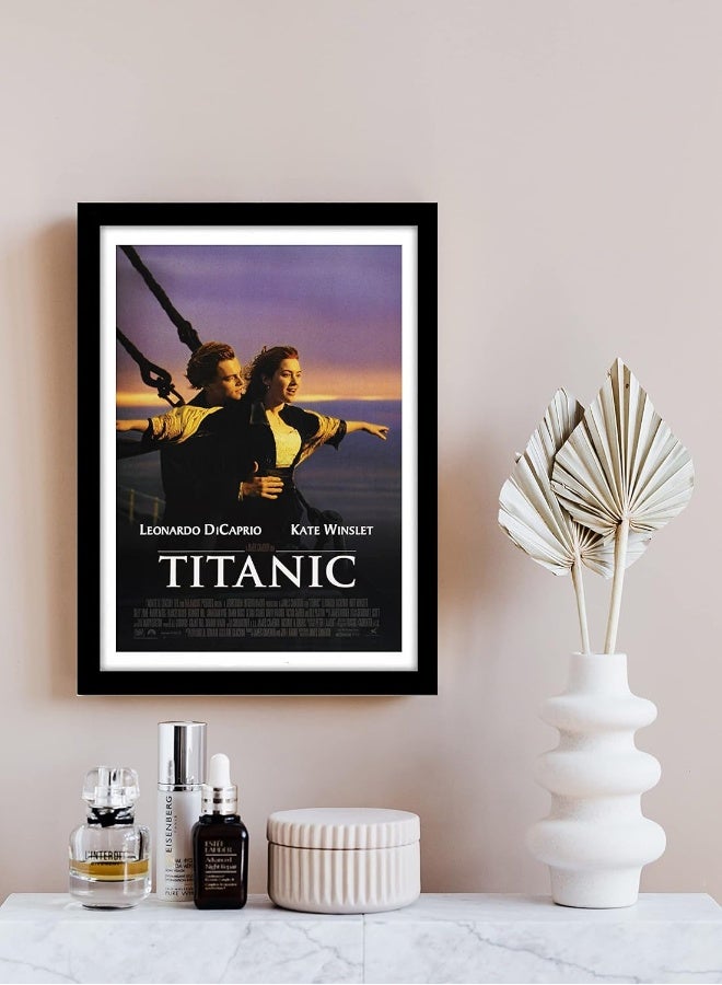 GRAY WALL Good Hope Titanic Movie Framed Poster 10x13 Inch Wall Art - Image 2