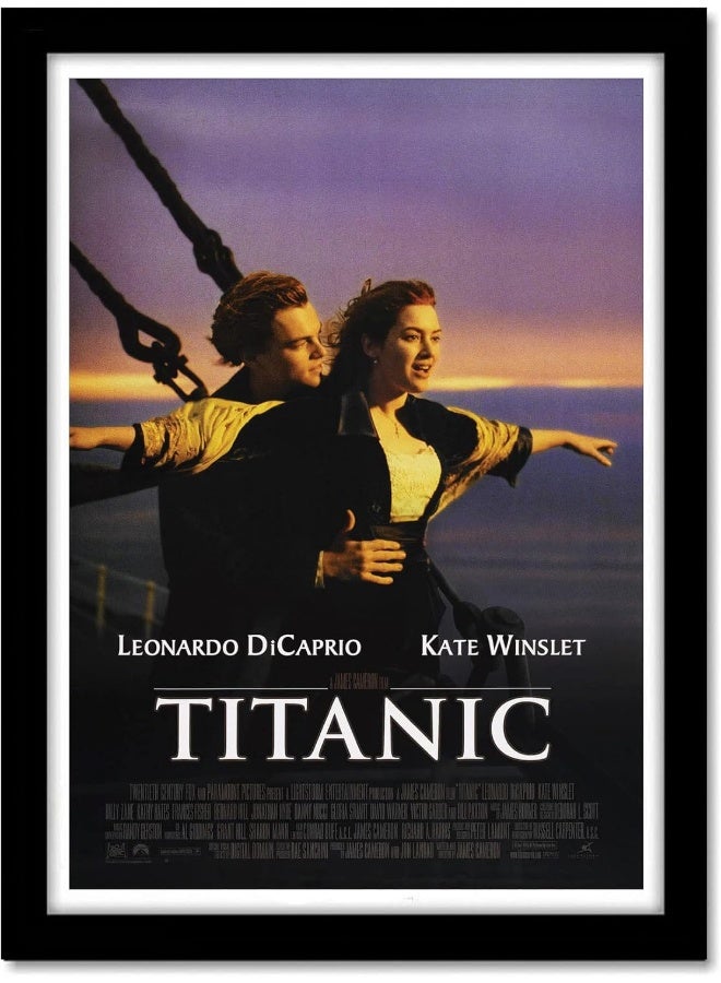 GRAY WALL Good Hope Titanic Movie Framed Poster 10x13 Inch Wall Art - Image 1