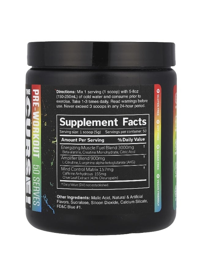 JNX Sports JNX Sports, The Curse!®, Pre-Workout, Sour Candy, 8.8 oz (250 g)  - Image 2