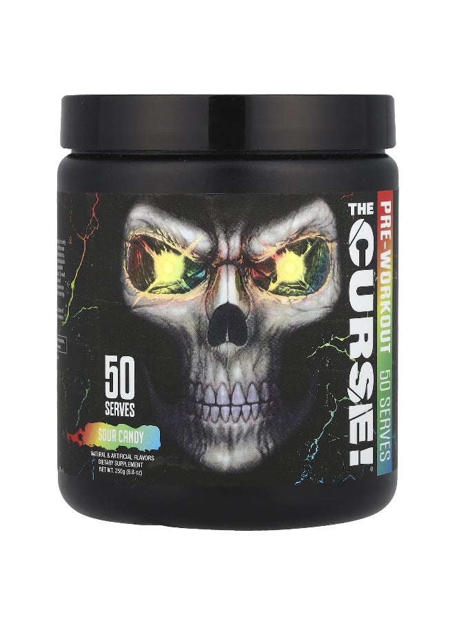 JNX Sports JNX Sports, The Curse!®, Pre-Workout, Sour Candy, 8.8 oz (250 g)  - Image 1