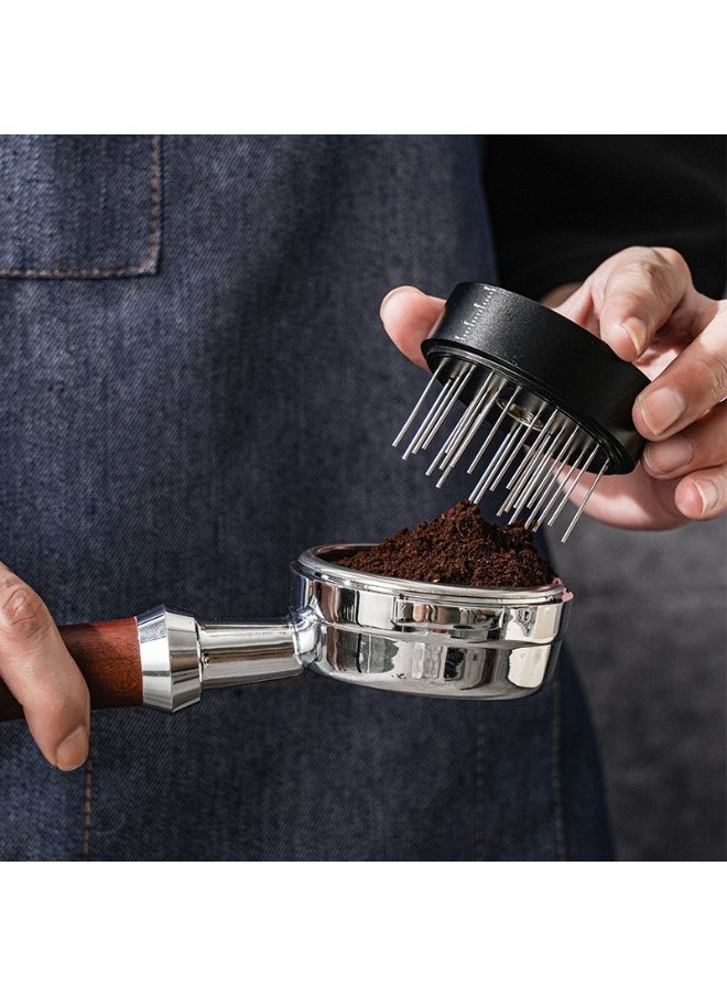 Generic - Coffee leveled ripple tamper with needle distributer 58mm - Image 1