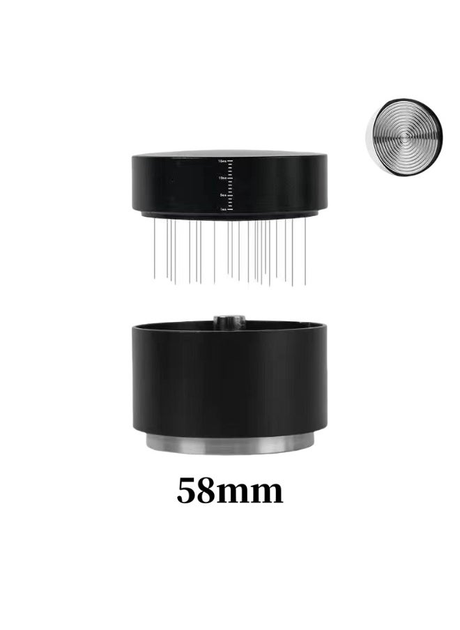 Generic - Coffee leveled ripple tamper with needle distributer 58mm - Image 1