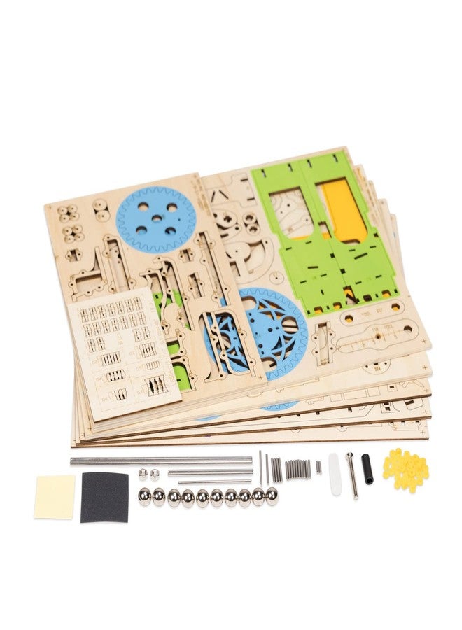 MindWare Gearjits: Carnival Marble Coaster - Wooden Puzzle Marble Run Set for Adults and Kids Ages 12 & Up - Image 3