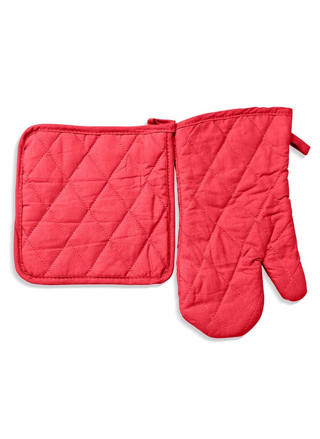 2-Piece Gloves/Oven Mitt And Pot Holder Set Red - pzsku/Z8C6D3322911CE6D9312DZ/45/_/1686136357/524d6db0-d99b-426d-ba03-b451a71116ad